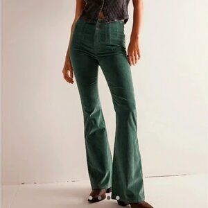 We The Free Size 26 Jayde Cord Flare Jean Teal